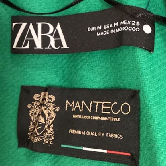 ZARA Double Breasted Wool Premium Coat - Picture 8 of 16